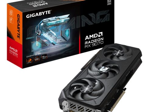 Graphics Card GIGABYTE AMD Radeon RX 9070 16 GB GDDR6 256 bit PCIE 5.0 16x Triple slot Fansink 2xHDMI 2xDisplayPort R9070GAMINGOC-16GD1.0
