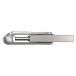 USB-C atminties kortelė SanDisk 128GB, šoninis vaizdas