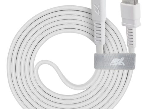 CABLE USB-A TO LIGHTNING 1.2M/WHITE PS6008 RIVACASE