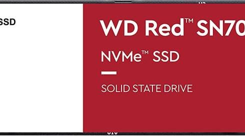 SSD WESTERN DIGITAL Red SN700 500GB M.2 PCIE NVMe Write speed 2600 MBytes/sec Read speed 3430 MBytes/sec WDS500G1R0C
