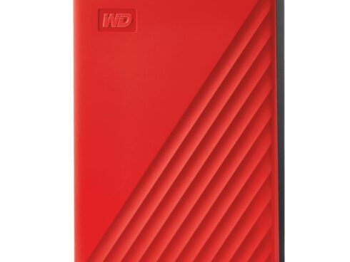External HDD WESTERN DIGITAL My Passport 4TB USB 2.0 USB 3.0 USB 3.2 Colour Red WDBPKJ0040BRD-WESN