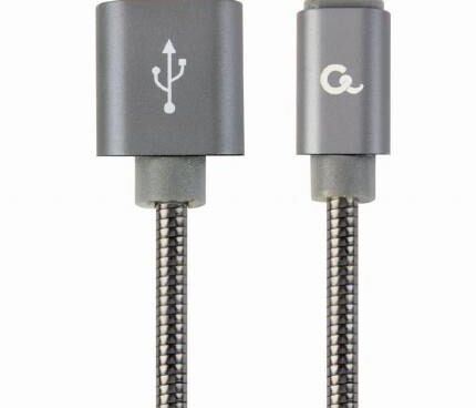 CABLE LIGHTNING TO USB2 1M/CC-USB2S-AMLM-1M-BG GEMBIRD