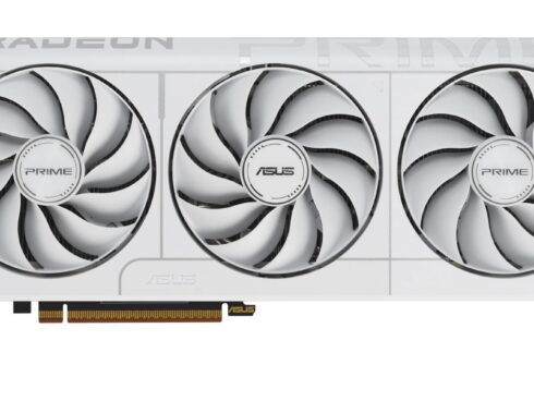 Graphics Card ASUS AMD Radeon RX 9070 XT 2460 MHz 16 GB GDDR6 256 bit PCI Express 5.0 Active PRIME-RX9070XT-O16G-WH