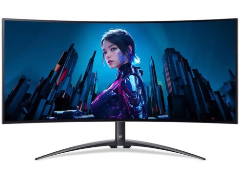 LCD Monitor ACER 39 " 3440 x 1440 pixels UltraWide Quad HD Native aspect ratio 21:9 OLED Curved UM.TXXEE.001