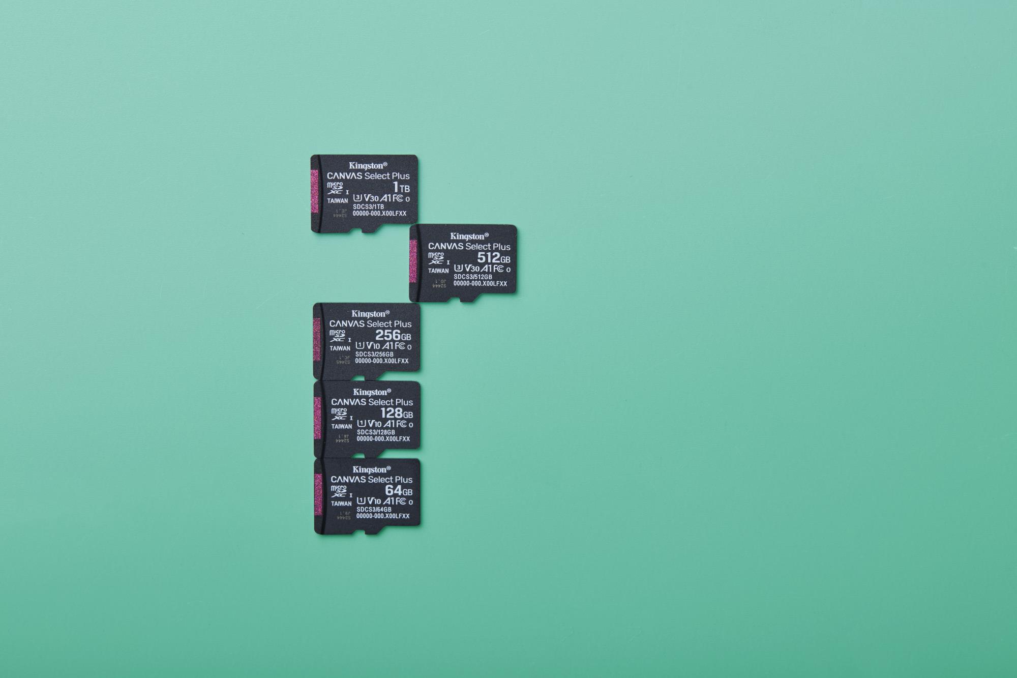 a736f53d-944b-4c68-a0fb-02608645f494 Kingston Memory card | Canvas Select Plus | 1000 GB | microSD | Flash memory Class 10, UHS-I, U1/U3, video 10/30, A1