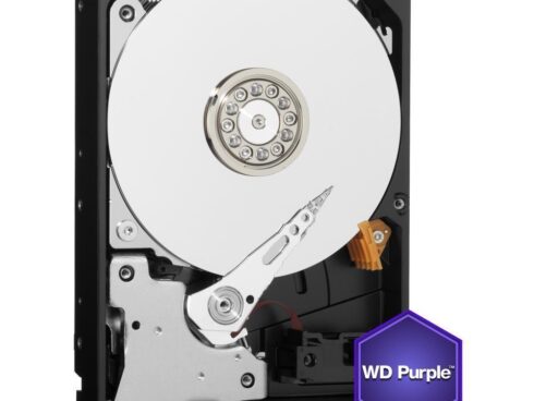 HDD WESTERN DIGITAL Purple 1TB SATA 3.0 64 MB 5400 rpm 3,5" WD10PURZ