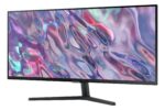 Monitorius SAMSUNG ViewFinity S5 su 34" VA ekranu, matomas iš šono