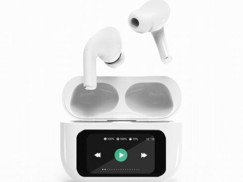 HEADSET BLUETOOTH/WHITE TWS-LCD-ANC-01-W GEMBIRD