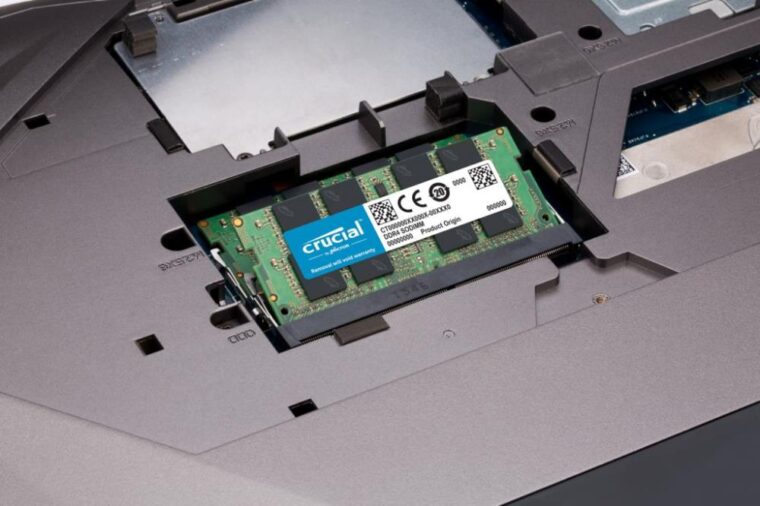 Operatyvioji atmintis 32GB PC25600 DDR4 SODIMM CRUCIAL