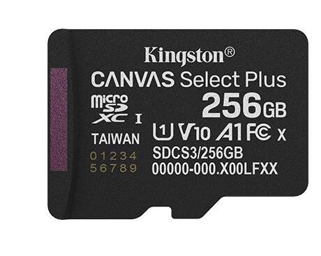 MEMORY MICRO SDXC 256GB UHS-I/SDCS3/256GBSP KINGSTON