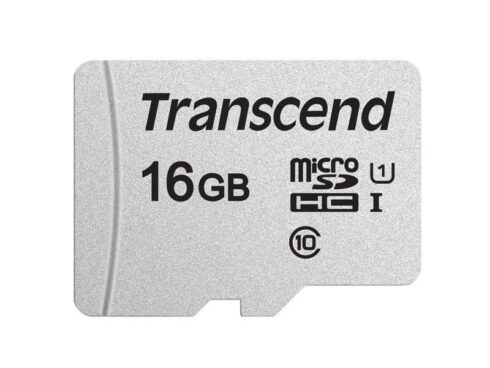 MEMORY MICRO SDHC 16GB UHS-I/CLASS10 TS16GUSD300S TRANSCEND