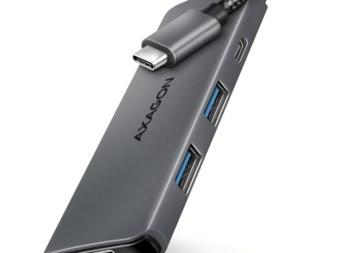 I/O HUB USB-C 5IN1 8K/0.15M HMC-5H8K AXAGON