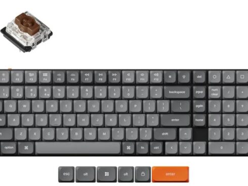 KEYBOARD WRL K17 MAX RGB/BLACK K17M-H3 KEYCHRON