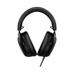 Ausinės HyperX Cloud III, šoninis vaizdas su matomais ausinių kaušeliais