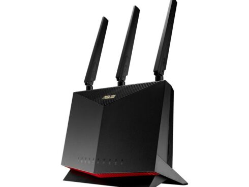 Wireless Router ASUS Wireless Router 2600 Mbps Wi-Fi 5 USB 2.0 1 WAN 4x10/100/1000M Number of antennas 4 4G-AC86U
