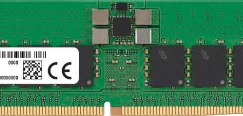 Server Memory Module MICRON DDR5 32GB RDIMM 4800 MHz CL 40 1.1 V MTC20F2085S1RC48BA1R