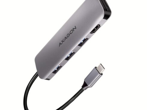 I/O HUB USB-C 5IN1/0.2M HMC-HCR3A AXAGON