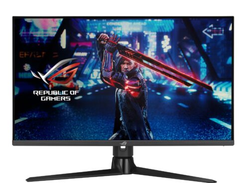 LCD Monitor ASUS 32" Gaming/4K Panel IPS 3840x2160 16:9 160Hz Matte 1 ms Swivel Height adjustable Tilt Colour Black 90LM08B0-B01170