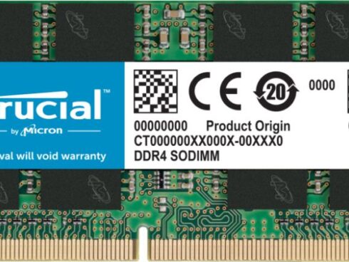 NB MEMORY 8GB PC25600 DDR4/SO CT8G4SFRA32A CRUCIAL
