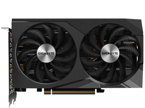 Graphics Card GIGABYTE NVIDIA GeForce RTX 3060 12 GB GDDR6 192 bit PCIE 4.0 16x Memory 15000 MHz GPU 1792 MHz 2xHDMI 2xDisplayPort GV-N3060WF2OC-12GD2.0