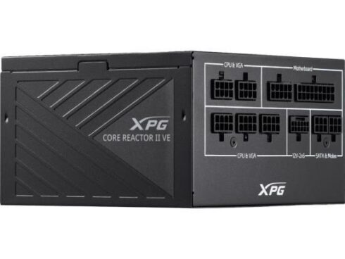 Power Supply ADATA XPG CORE REACTOR II VE 850 Watts Efficiency 80 PLUS GOLD COREREACTORIIVE850G-BKCEU