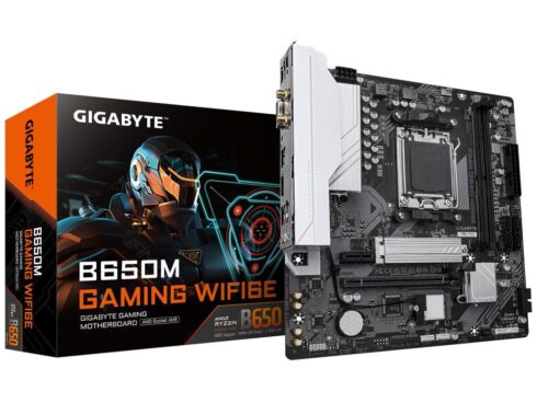 Mainboard GIGABYTE AMD B650 SAM5 Micro-ATX Memory DDR5 Memory slots 2 B650MGAMINGWIFI6E1.3