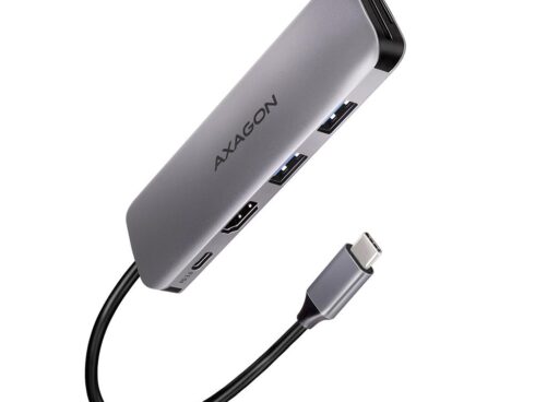 I/O HUB USB-C 5IN1/0.13M HMC-5G22 AXAGON