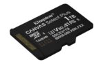 Kingston Memory card | Canvas Select Plus | 1000 GB | microSD | Flash memory Class 10, UHS-I, U1/U3, video 10/30, A1