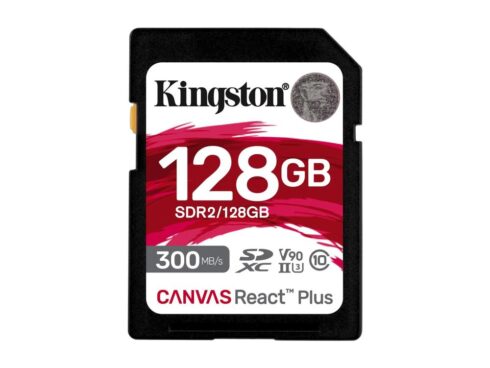 MEMORY SDXC 128GB C10/SDR2/128GB KINGSTON