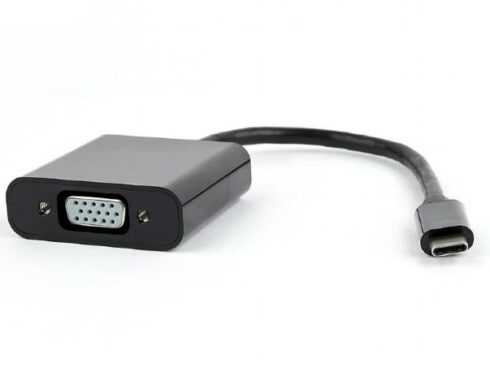 I/O ADAPTER USB-C TO VGA/BLIST/AB-CM-VGAF-01 GEMBIRD