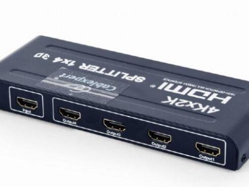 CABLE HDMI SPLITTER 4PORTS/DSP-4PH4-02 GEMBIRD