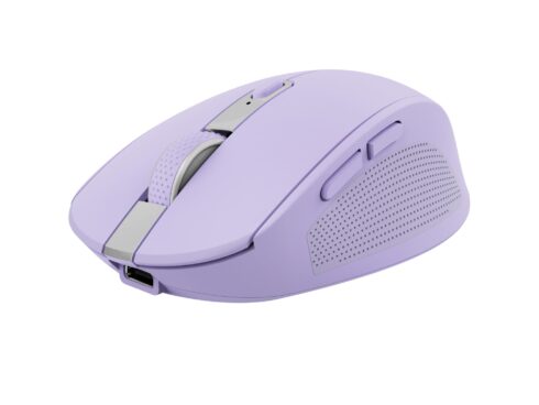MOUSE USB OPTICAL WRL OZAA/PURPLE 25384 TRUST
