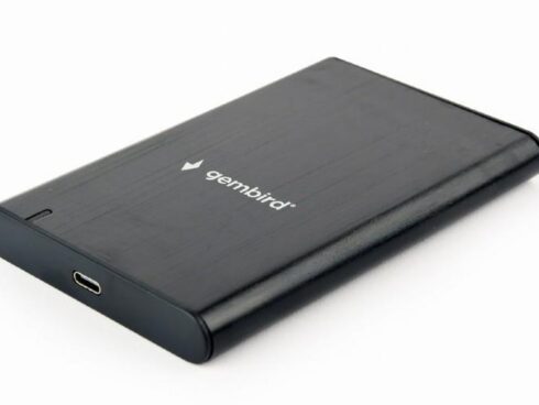 HDD CASE EXT. USB-C 2.5"/BLACK EE2-U3S-6 GEMBIRD
