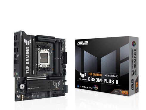 Mainboard ASUS AMD B850 SAM5 Micro-ATX Memory DDR5 Memory slots 4 TUFGAMINGB850M-PLUSII