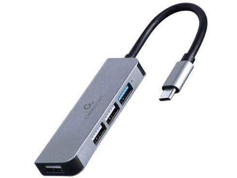 I/O HUB USB-C 4PORT/UHB-CM-U3P1U2P3-01 GEMBIRD