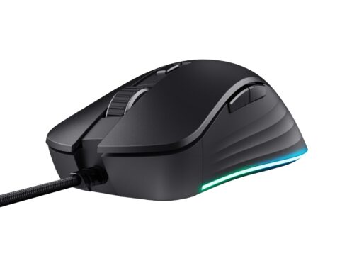 MOUSE USB OPTICAL GAMING/GXT924 YBAR+ BLACK 24890 TRUST