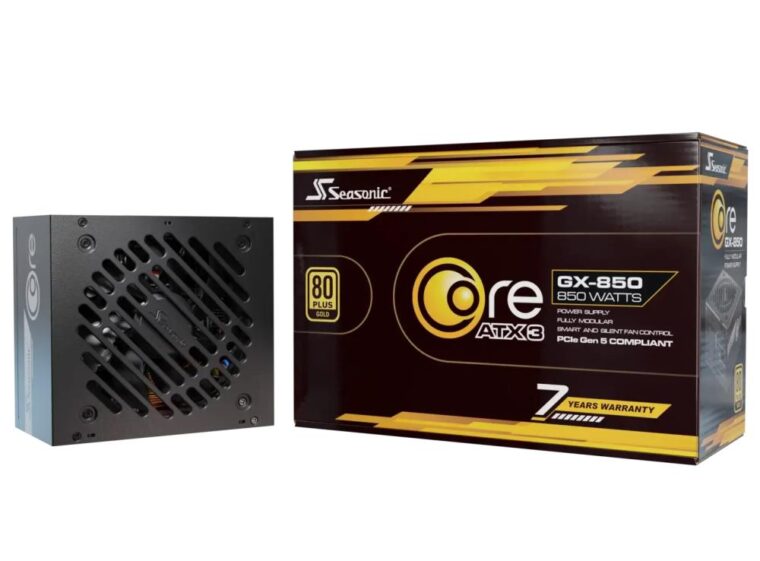 Maitinimo blokas SEASONIC SRP-CGX851-A5A32SF su 850 W galia ir 80 PLUS GOLD efektyvumu