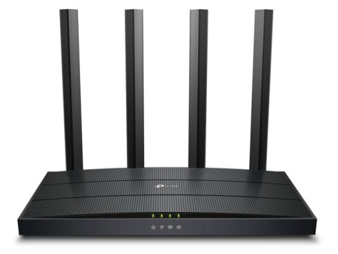 Wireless Router TP-LINK Wireless Router 1500 Mbps Wi-Fi 6 1 WAN 3x10/100/1000M Number of antennas 4 ARCHERAX17