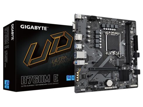 Mainboard GIGABYTE Intel B760 Express LGA1700 Micro-ATX Memory DDR5 Memory slots 2 B760ME1.0