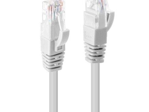 CABLE CAT6 U/UTP 0.5M/WHITE 48091 LINDY
