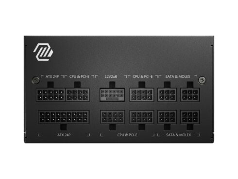 Power Supply MSI 750 Watts Efficiency 80 PLUS GOLD PFC Active MAGA750GLPCIE5