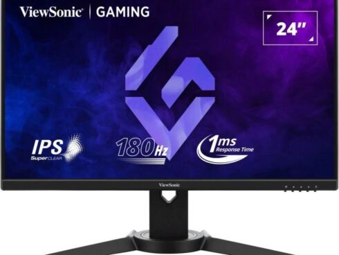 LCD Monitor VIEWSONIC VX2479J-HD-PRO 24" Gaming Panel IPS 1920x1080 16:9 180 Hz Matte 1 ms Swivel Pivot Height adjustable Tilt Colour Black VX2479J-HD-PRO