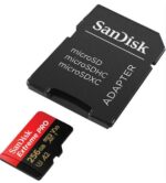 Micro SDXC kortelė SanDisk 256GB su SD adapteriu, pakuotė