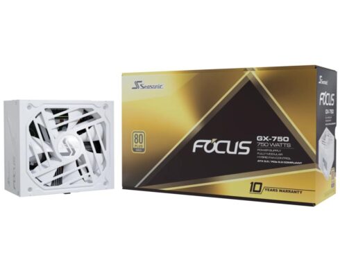 Power Supply SEASONIC FOCUS GX White ATX 3 (2024) 750 Watts Efficiency 80 PLUS GOLD MTBF 100000 hours FOCUS-GX-750-V4-WHITE