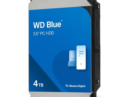 HDD WESTERN DIGITAL Blue 4TB SATA 256 MB 5400 rpm 3,5" WD40EZAX