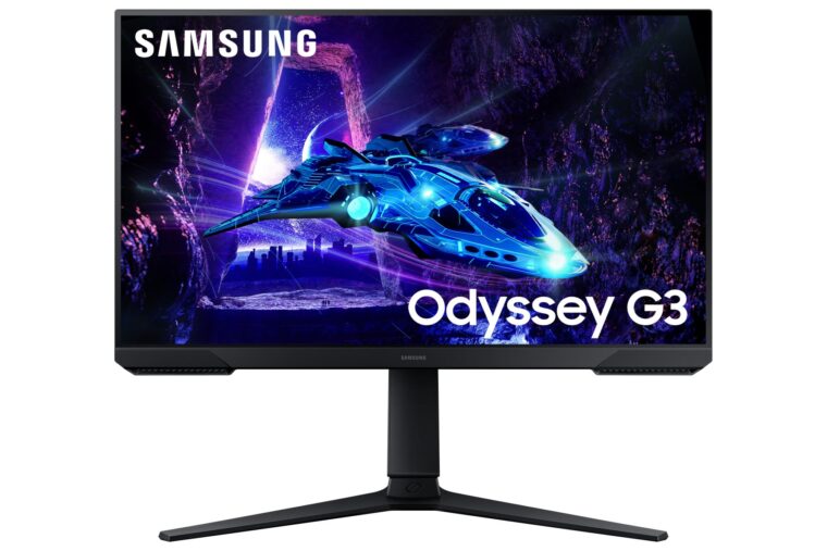 LCD monitor SAMSUNG Odyssey G3 24" su VA 180Hz ir 1 ms reakcijos laiku