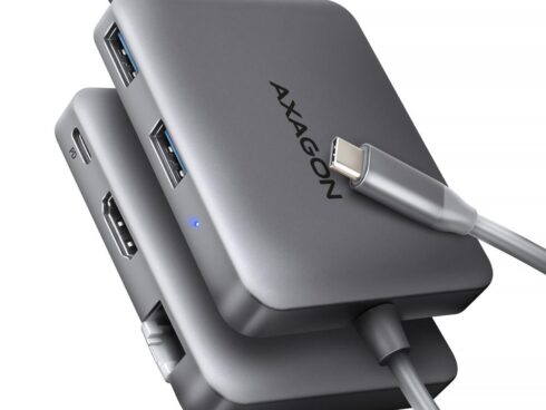 I/O HUB USB-C 5IN1 5GBPS/0.2M HMC-5HL AXAGON