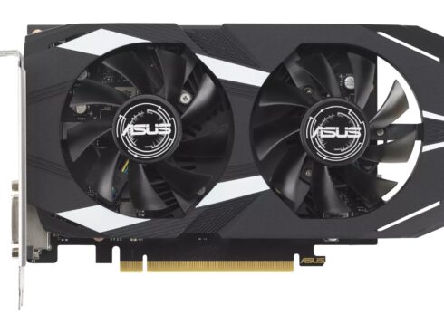 Graphics Card ASUS NVIDIA GeForce RTX 3050 6 GB GDDR6 96 bit PCIE 4.0 16x Dual Slot Fansink 1xDVI-D 1xHDMI 1xDisplayPort DUAL-RTX3050-O6G