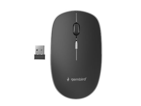 MOUSE USB OPTICAL WRL/BLACK MUSW-4B-01 GEMBIRD