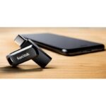 USB-C atminties kortelė SanDisk Ultra Dual Drive Go 64GB, šoninis vaizdas